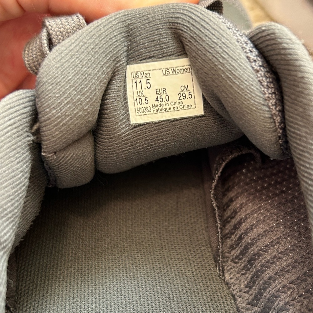 Vans Men's Gray and White Sneakers - Picture 6 of 6